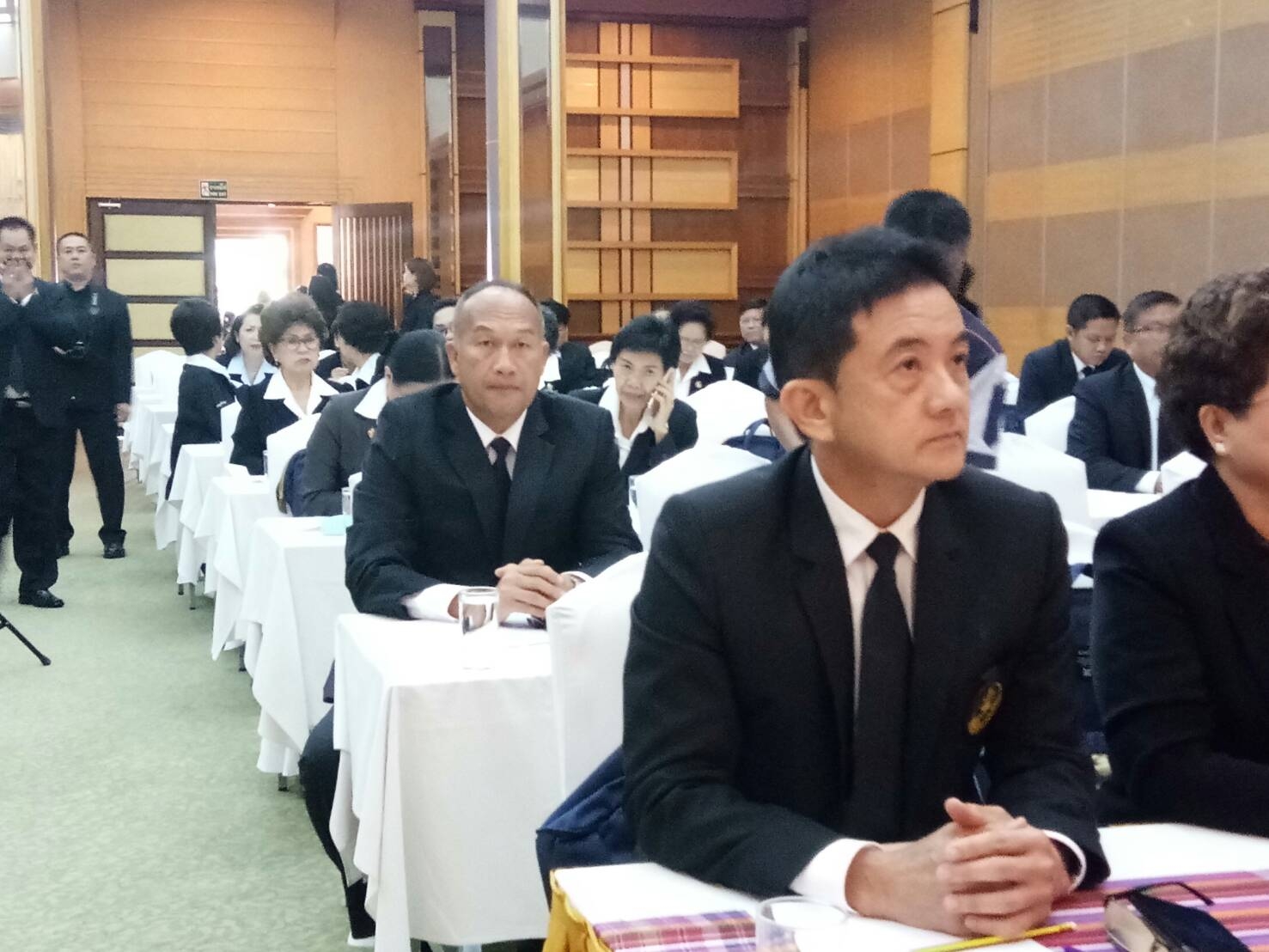 รองผบก.ภ.จว.ขอนแก่นพร้อมคณะตร.สภ.ชุมแพเข้าร่วมสังเกตการณ์งานสัมมนา  เพิ่มพูนประสิทธิภาพเจรจาไกล่เกลี่ย