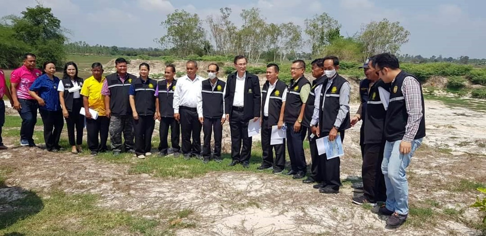 ผู้ตรวจฯสำนักนายกรัฐมนตรี ลงพื้นที่ติดตามความคืบหน้าการพัฒนาแหล่งน้ำบ่อโจ้โก้