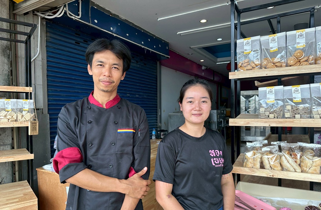 เปิดตัวแล้ว!! 'หอมเนย เบเกอรี่โฮมเมด' ร้านเบเกอรี่แห่งใหม่ในอำเภอหนองกุงศรี