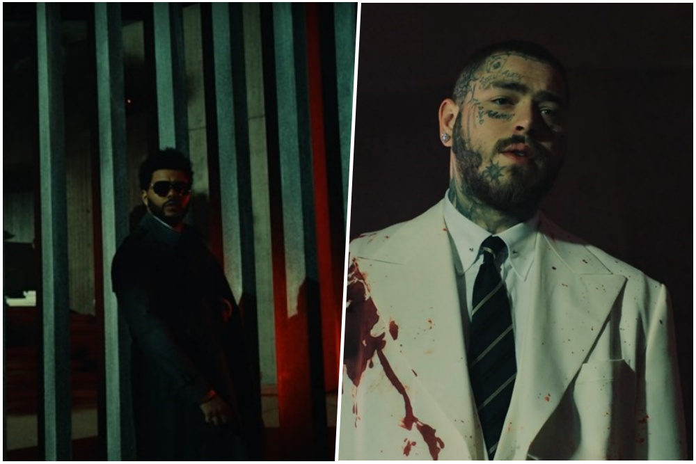 “Post Malone”-“The Weeknd” 2 ซูเปอร์สตาร์ระดับพระกาฬ กราดยิงกันสนั่นจอ ปลุกอารมณ์เร้าใจ ลง MV เพลงใหม่ “One Right Now”
