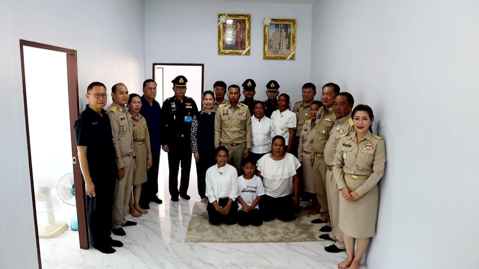 อุดรธานีมอบ “บ้านทหารกล้า” ครอบครัวร้อยตรีวสันต์ วีรบุรุษสมรภูมิซำแต