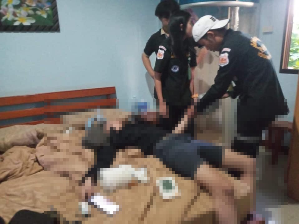 หนุ่มวัย 22 ชาวท่าบ่อ เปิดห้องรีสอร์ตคิดลาโลก โชคดีหน่วยกู้ภัยช่วยทัน
