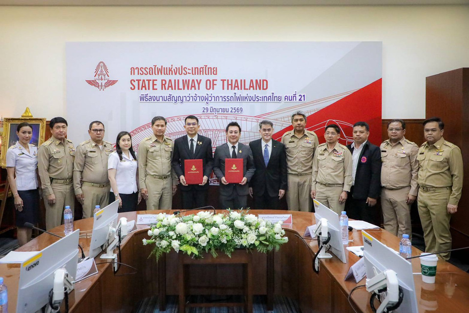 การรถไฟฯ ลงนามว่าจ้าง “อนันต์ โพธิ์นิ่มแดง” ผู้ว่าการรถไฟฯ คนที่ 21 มุ่งฟื้นฟูกิจการ-ยกระดับบริการ ขับเคลื่อนระบบรางไทยสู่อนาคต