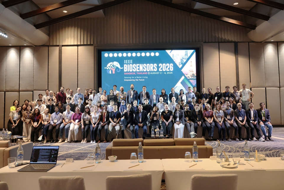 ปิดฉาก IEEE BioSensors 2026 ยิ่งใหญ่ ผนึกนักวิจัยโลกขับเคลื่อนไบโอเซนเซอร์ สู่นวัตกรรมสุขภาพแห่งอนาคต