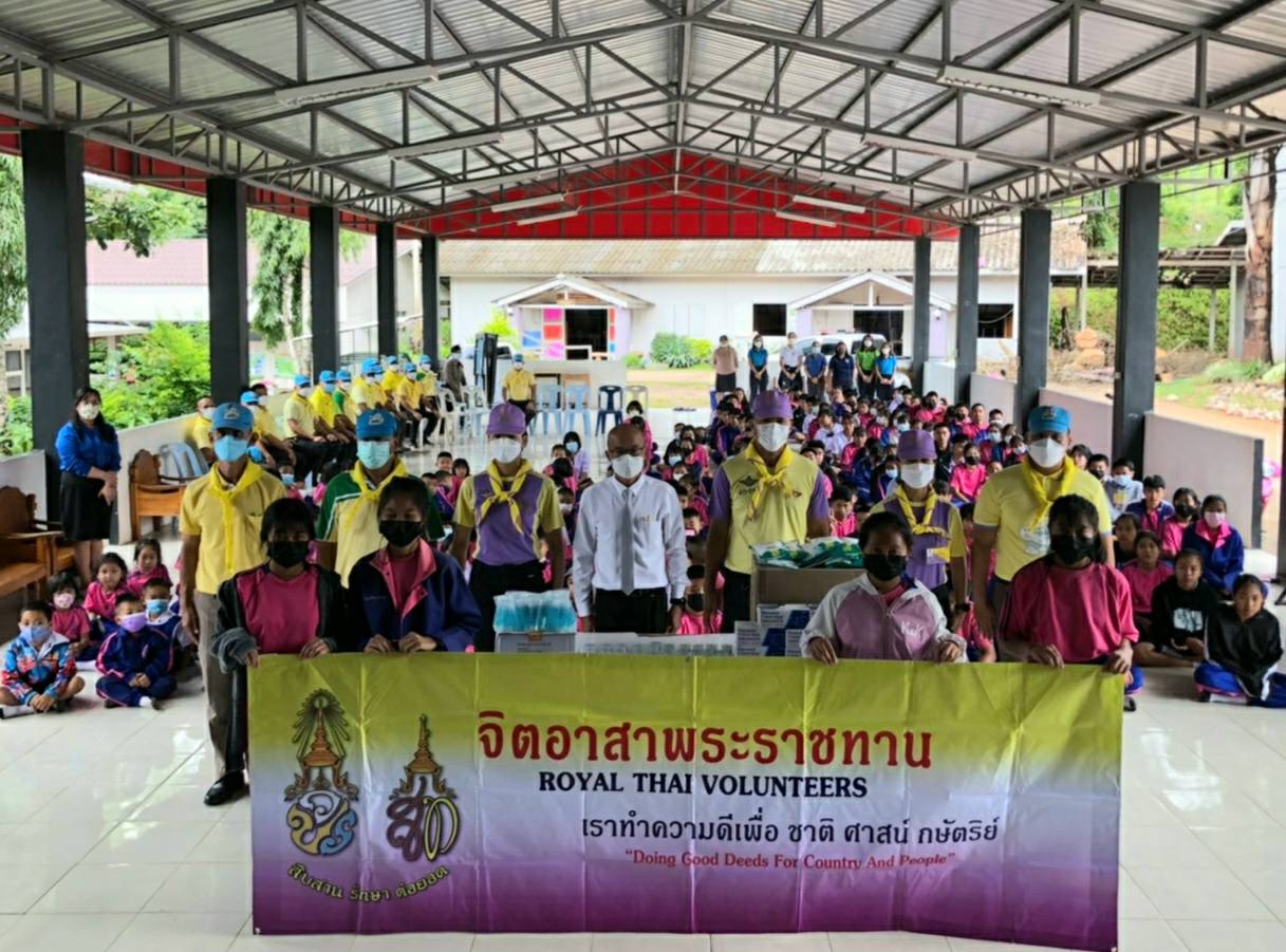 ตร.ปทส.จัดจิตอาสา904บำเพ็ญประโยชน์โรงเรียนบ้านสว้า จ.น่าน