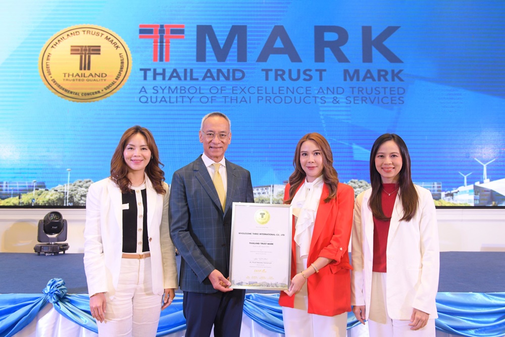 "เจ้าสัว" คว้ารางวัล "Thailand Trust Mark 2566" ตอกย้ำแบรนด์คุณภาพ มาตรฐานระดับโลก