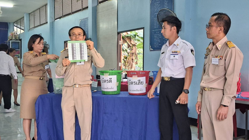 เลือกตั้งใหม่ น่าน เขต 1 หน่วย 3 ปิดหีบเรียบร้อย เริ่มนับคะแนนโปร่งใส