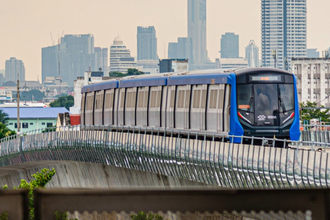 รถไฟฟ้าMRTสายสีน้ำเงิน-สายสีม่วง กลับมาให้บริการปกติแล้ว