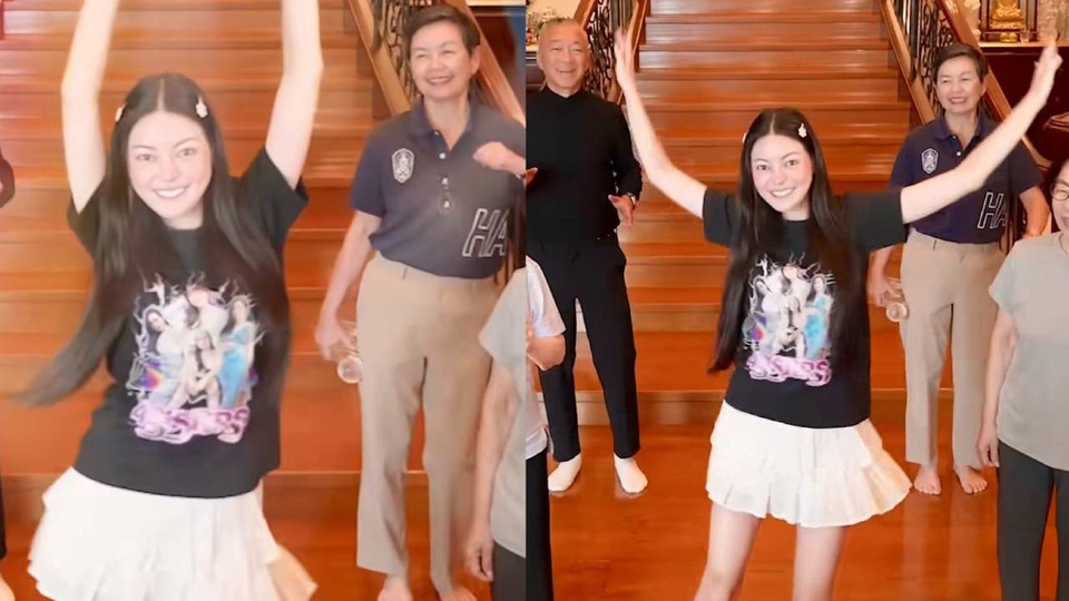 ยิ้มไม่หุบ! “เอวา ปวรวรรณ” เผยคลิปสุดอบอุ่นของคนในครอบครัว