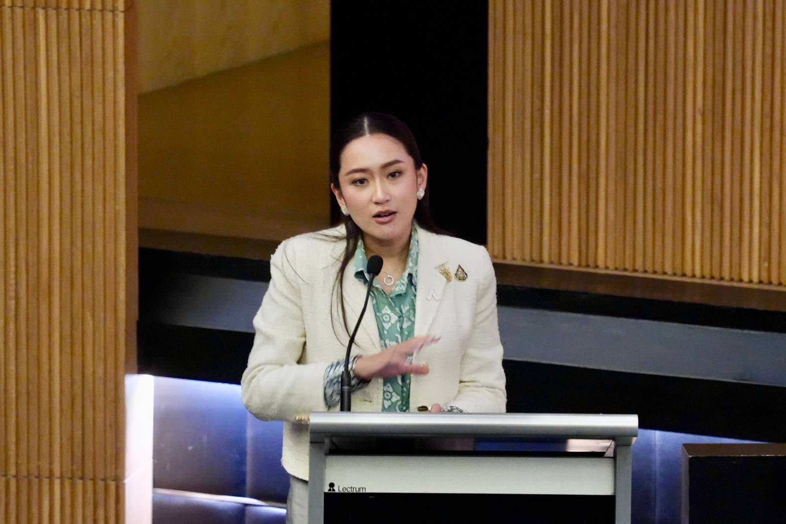 "นายกฯ" ร่วมประชุม "สส.เพื่อไทย" ขอบคุณทุกคนทำงานหนัก  รักษาองค์ประชุม สภาฯไม่ล่ม