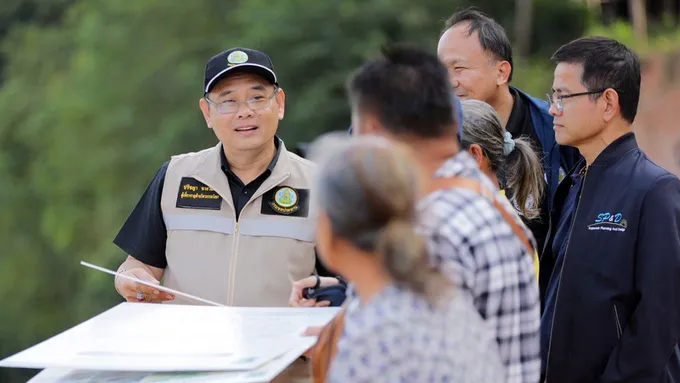 ชป. ลุยลุ่มน้ำสงคราม สร้างอาคารบังคับประตู ชุมชนพร้อมหนุนเต็มแรง