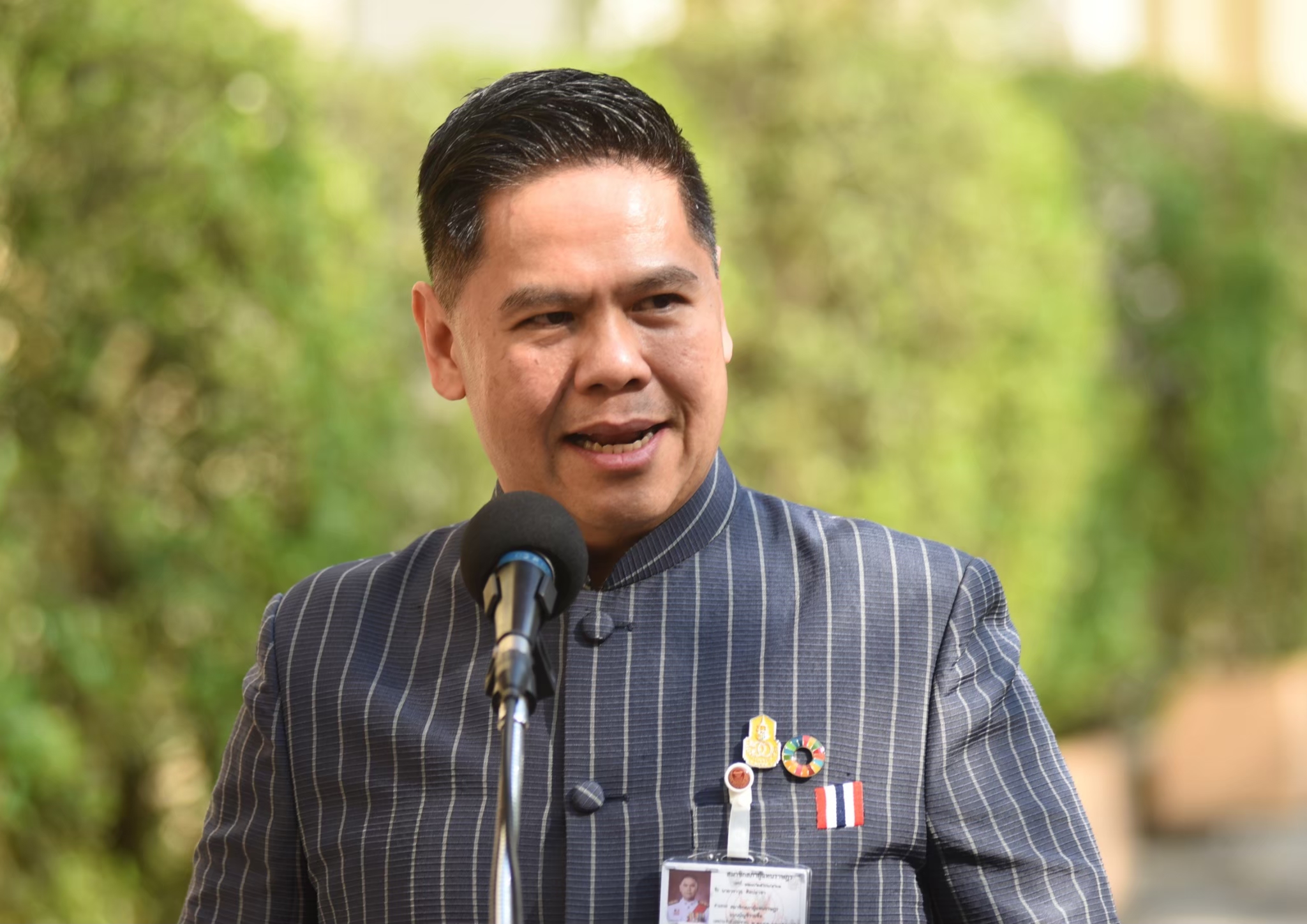 "วราวุธ"  ยังไม่ได้รับรายงานคืบหน้า "นิรโทษกรรม" ย้ำจุดยืน " ชาติไทยพัฒนา" ต้องไม่มี "ม.112-อาญาร้ายแรง-คอร์รัปชั่น" 