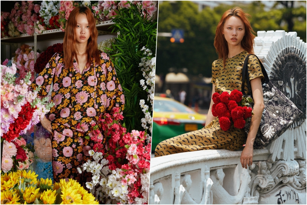 จิม ทอมป์สัน ชวน “แจน-ใบบุญ” ร่วมถ่ายทอดคอลเลกชั่น “The Blooming Spirit”
