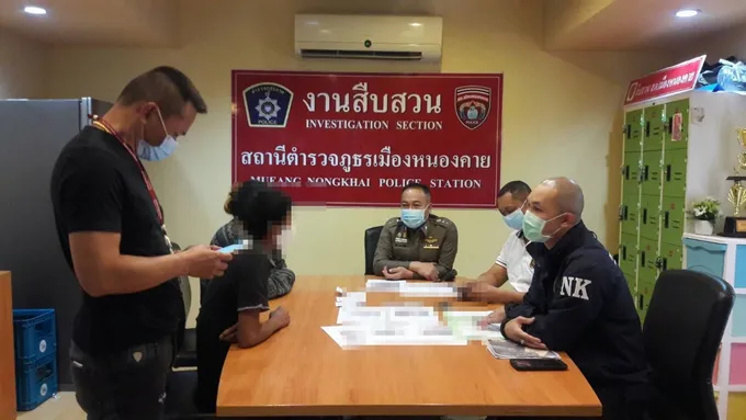 เหตุเกิด ต้องจับได้!!! ชุดสืบสวน สภ.เมืองหนองคาย รวบ 2 พี่น้องตระเวนลักถังแก๊ส อ้างขายได้ง่าย ก่อนนำเงินไปแบ่งกัน