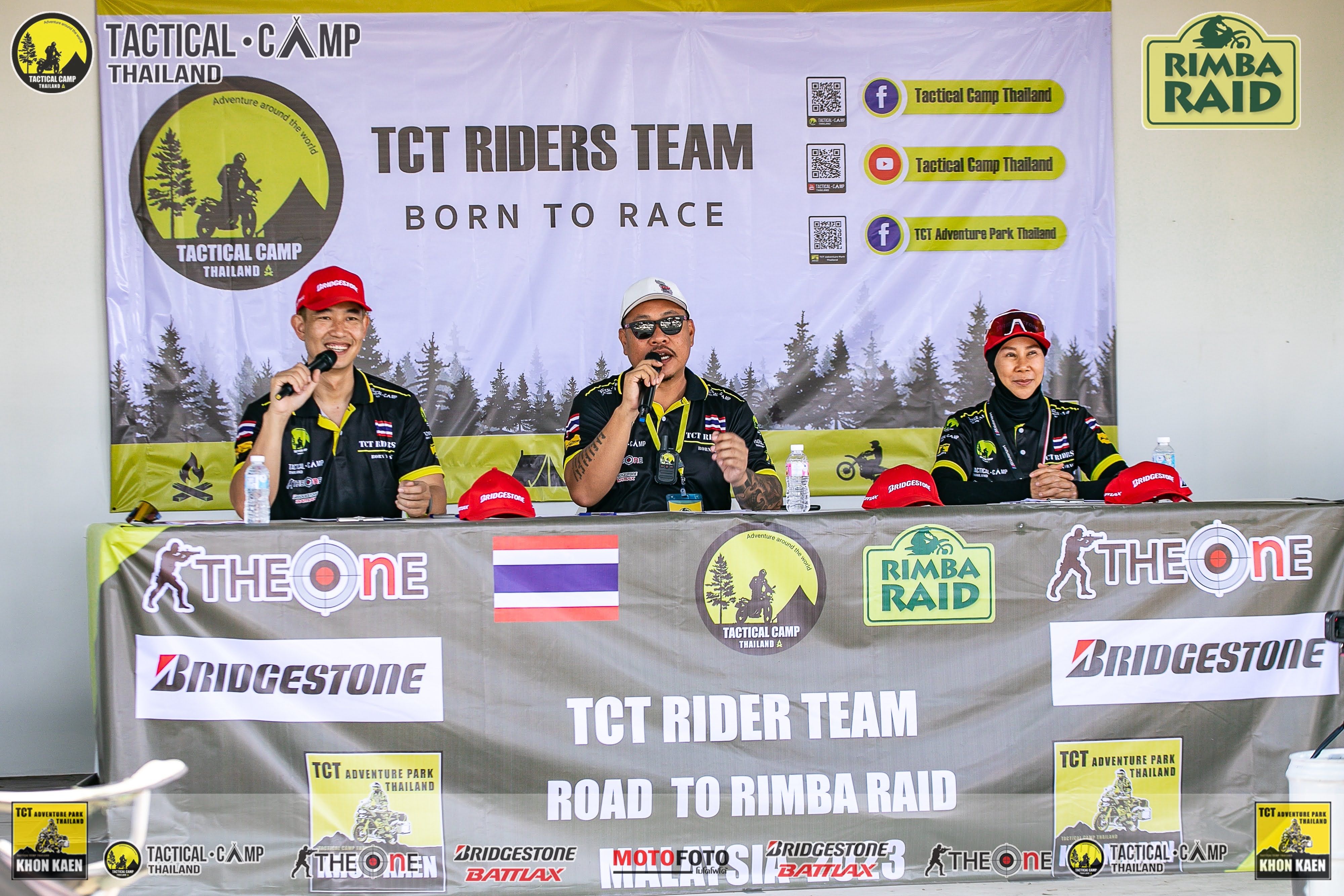 TCT RIDERS TEAM เปิดตัวนักแข่งไทย เตรียมยกทัพสู่สนาม  Rimba Raid Malaysia 2023 ปลายปีนี้