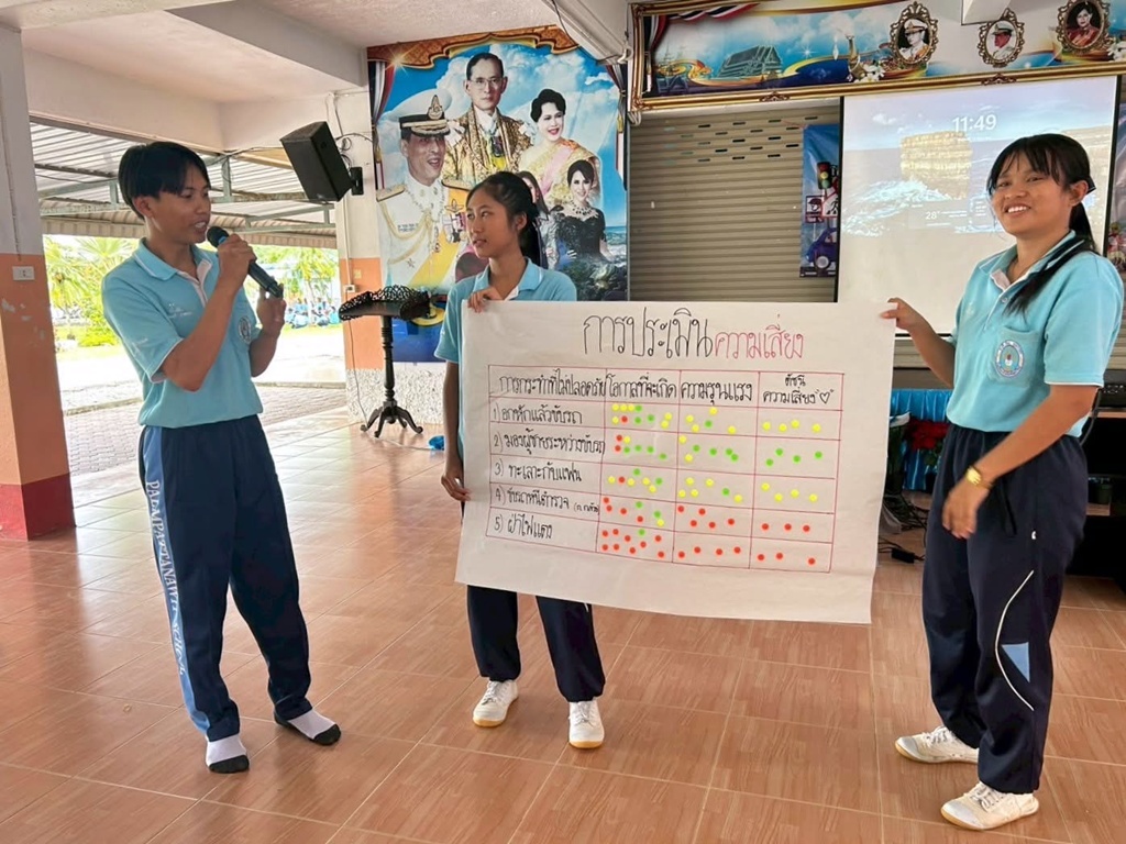 เยาวชนสตูลเรียนรู้ “ขับขี่ปลอดภัย” สู้วิกฤตอุบัติเหตุเด็กเพิ่มขึ้น