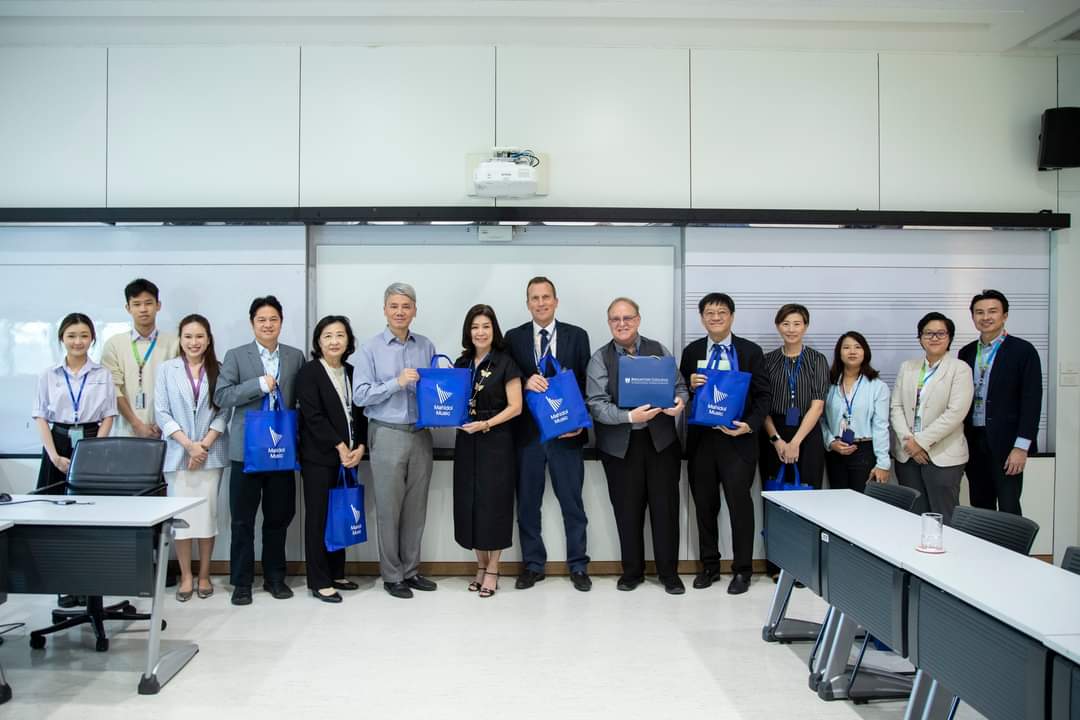 ม.มหิดลต้อนรับ"นุสรา"และผู้บริหารจาก Brighton College Bangkok