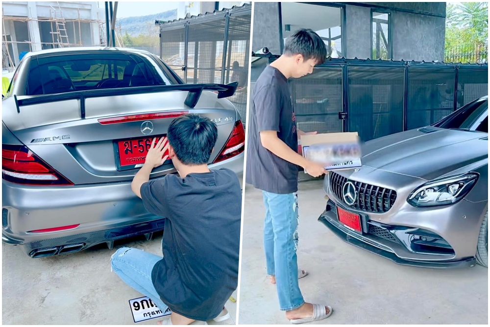 ซูมชัดๆ! เลขทะเบียนรถหรู "ครูเต้ย อภิวัฒน์"