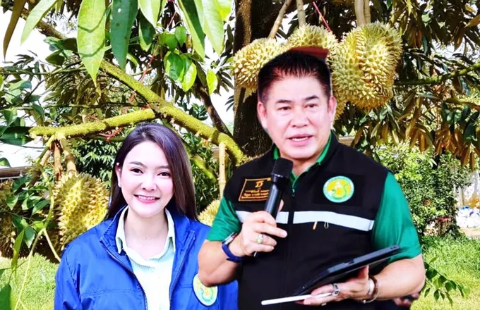 “ธรรมนัส” เตรียมลุยสวนทุเรียนเมืองจันท์ ตรวจคุณภาพก่อนส่งออก