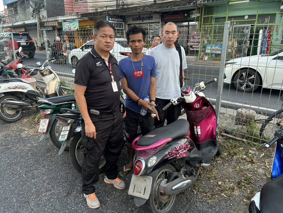 รวบโจรลักรถครูต่างชาติทันควัน ลืมกุญแจคา คนร้ายขโมยหนี สารภาพเพิ่งพ้นคุก