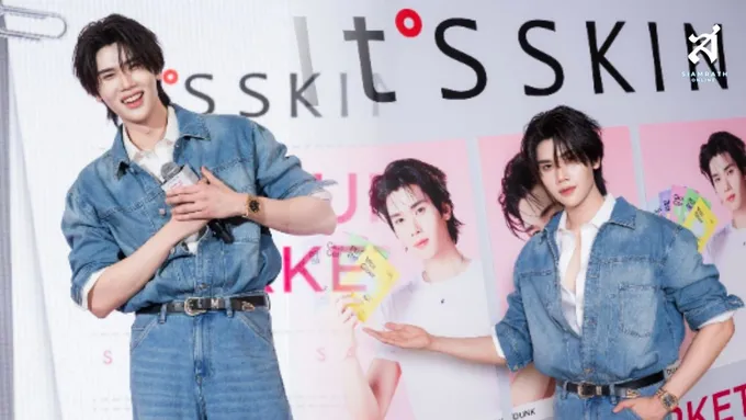 “ดัง ณัฎฐ์ฐชัย” หล่อใสปิดงาน It’S SKIN POP-UP Market แชร์เคล็ดลับผิวโกลว์