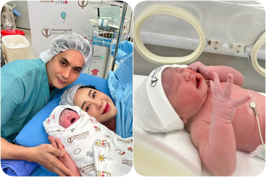 มารายงานตัวจ้า! "ยุ้ย จีรนันท์" คลอดลูกสาวแล้วชื่อ "น้องพราวตะวัน"