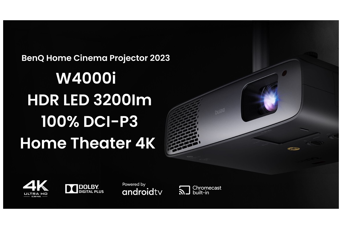 BenQ เปิดตัว LED Home Projector W4000i ใหม่ล่าสุด พร้อมมอบความบันเทิงเต็มรูปแบบด้วยเทคโนโลยีชั้นนำของโลก