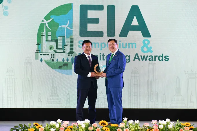 นิคมอุตสาหกรรมดับบลิวเอชเอ อีสเทิร์นซีบอร์ด 2 รับรางวัลดีเด่น EIA Monitoring Awards 2023