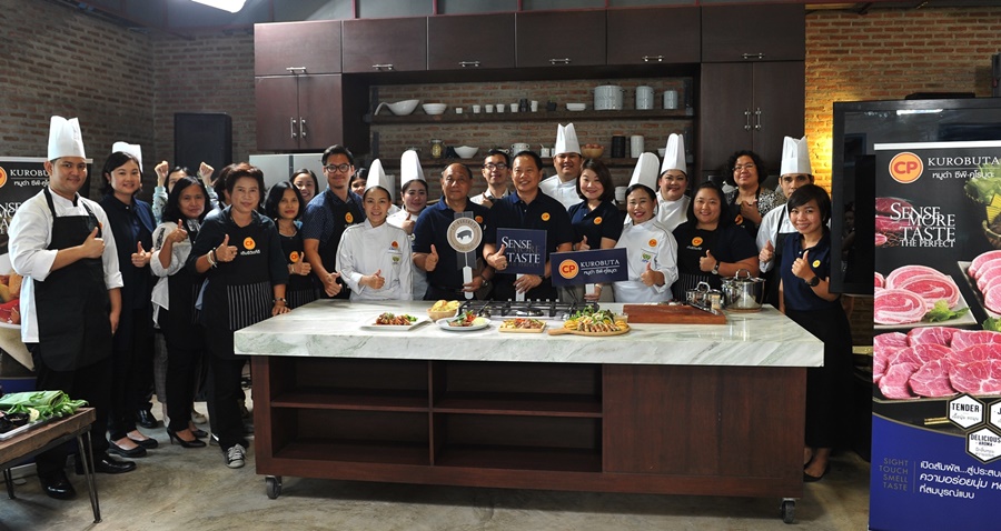 ซีพีเอฟ จัดเวิร์คช็อป เปิดประสบการณ์ 4 สัมผัส ความอร่อย "หมูดำซีพี-คูโรบูตะ" เกรดพรีเมี่ยม 