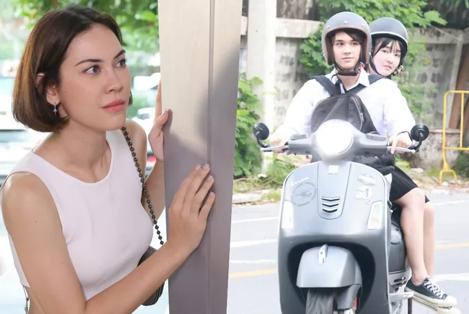 ปรี๊ดแตก! “แมท”ลมหึงตีเข้าหน้า “ไมกี้” พาสาวซ้อนมอเตอร์ไซค์ ใน "หวานรักต้องห้าม"