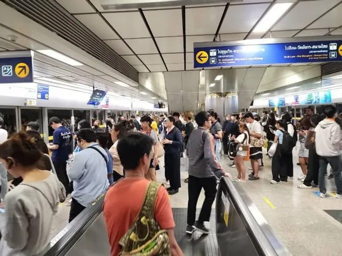 ทุบทุกสถิติ! รถไฟฟ้าฟรี 7 วัน ผู้ใช้บริการรถไฟฟ้ารวมกว่า 14.5 ล้านคน-เที่ยว