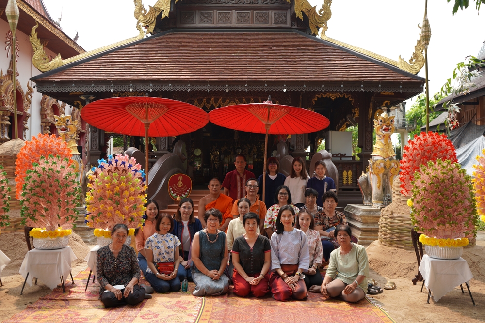 SUN สานพลังชุมชนจัดงานทอดผ้าป่า สร้างศาลาเอนกประสงค์วัดท่าเดื่อ เชียงใหม่