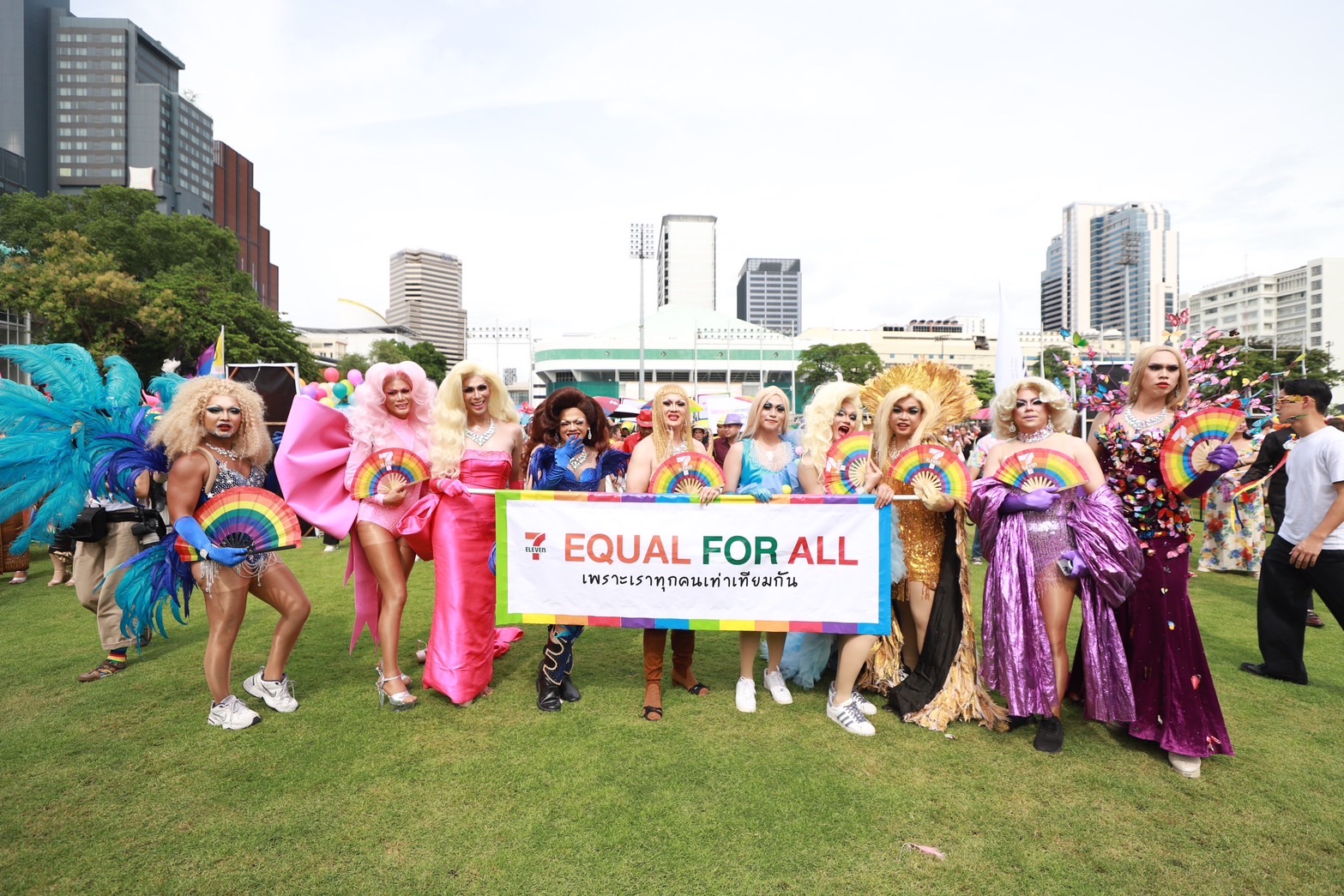 เซเว่นฯ สนับสนุนความแตกต่าง หลากหลายอย่างเท่าเทียมสู่ความยั่งยืน ร่วมหนุน Bangkok pride 2024