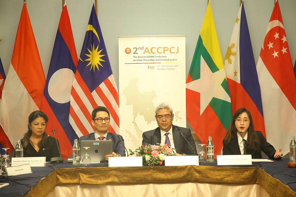 TIJ จัดประชุมอาเซียนด้านยุติธรรมอาญา ACCPCJ ครั้งที่ 2