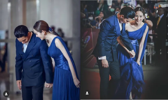  ช็อตเด็ด "โตโน่-ณิชา"เผยภาพน่ารักบนพรมแดง 