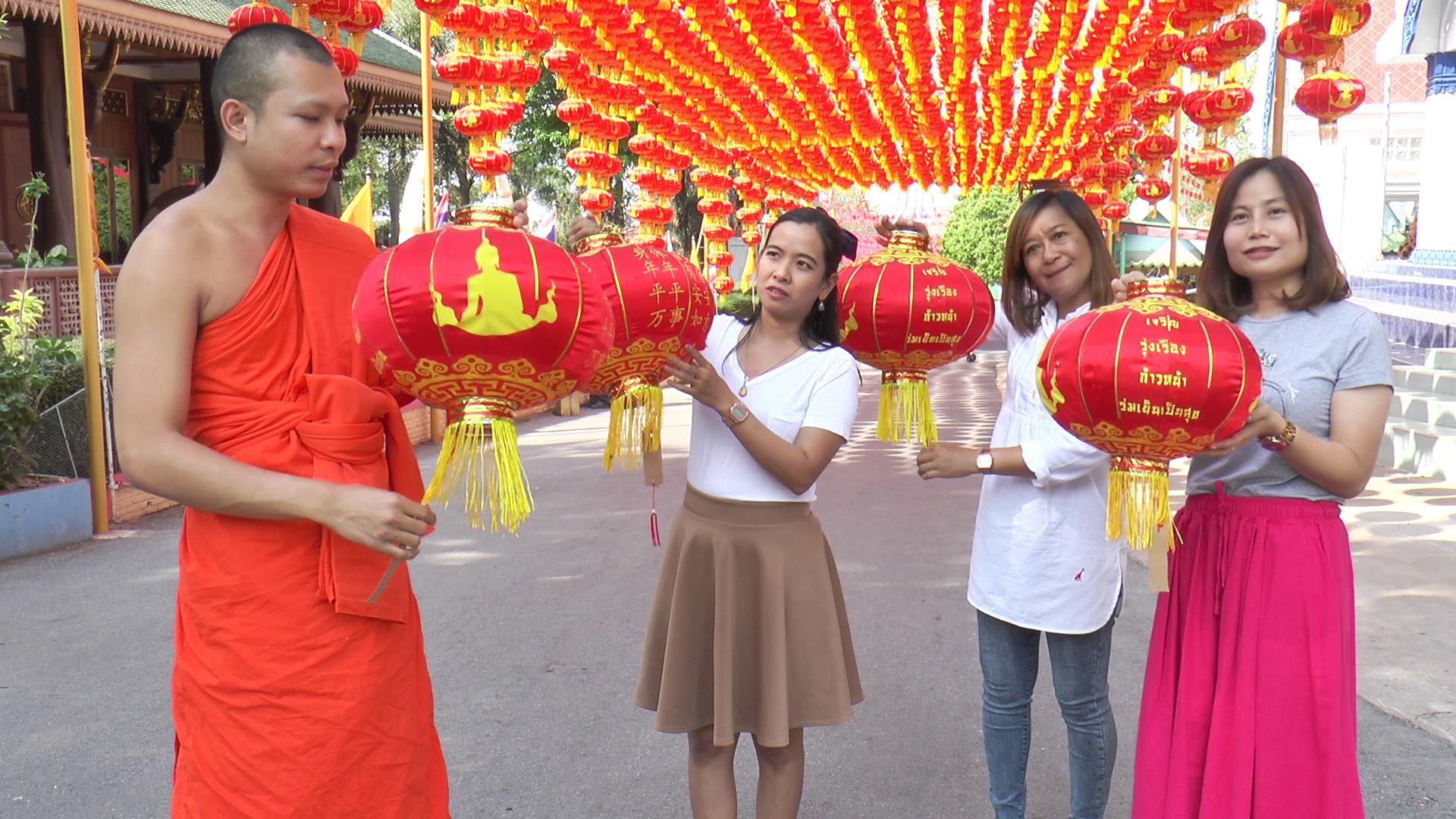 "วัดเขาวง"  รณรงค์งดการจุดธูปเทียน ช่วยลดปัญหา PM 2.5 ในช่วงตรุษจีน