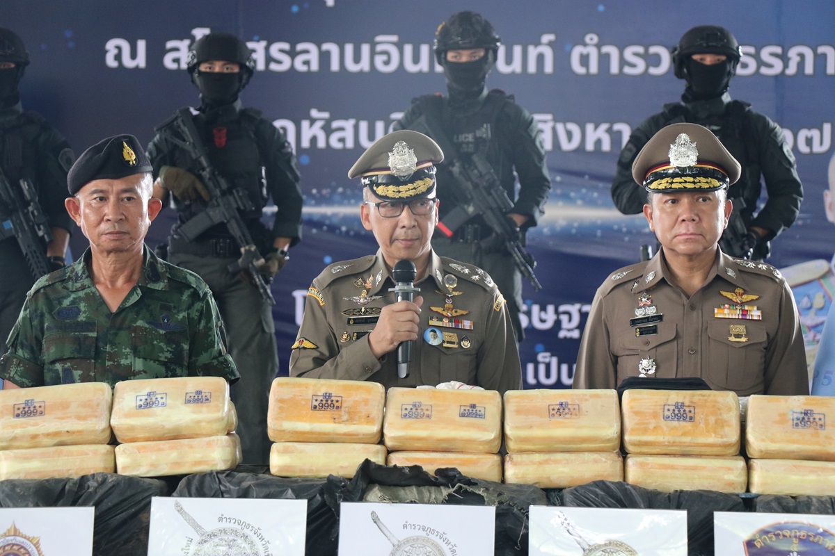 "บิ๊กต่อ"เผยจับยาบ้าล็อตใหญ่เกือบ 14 ล้านเม็ดจากสามจังหวัดภาคเหนือ