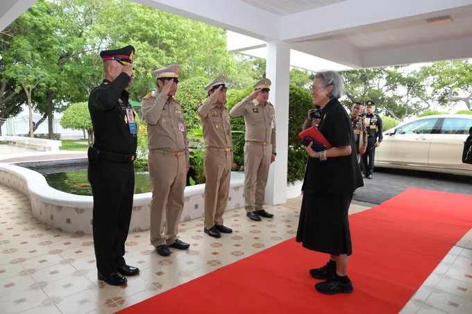 กรมชลประทาน เฝ้าฯ รับเสด็จ สมเด็จพระกนิษฐาธิราชเจ้า กรมสมเด็จพระเทพรัตนราชสุดาฯ สยามบรมราชกุมารี