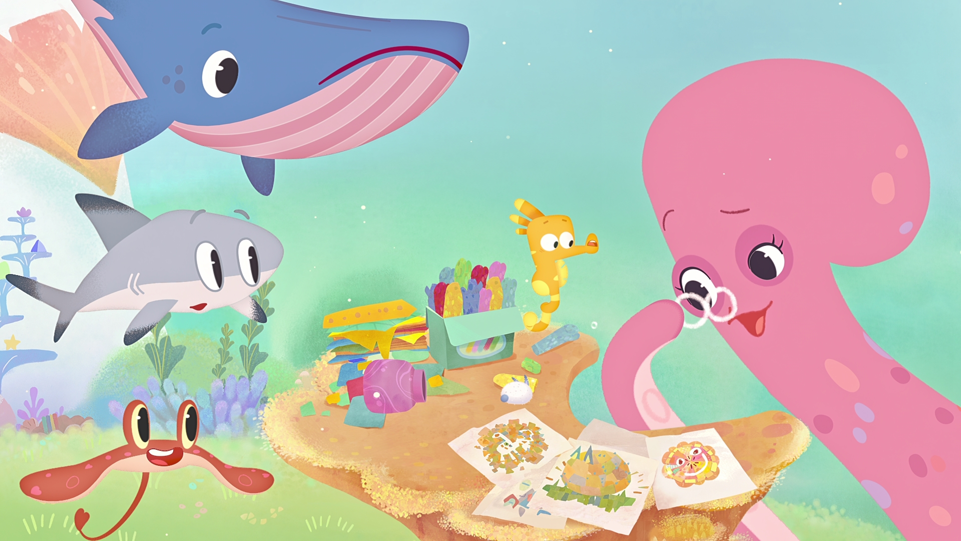 Netflix เปิดตัว “Sea of Love”  แอนิเมชันสำหรับเด็กวัยก่อนเข้าเรียนฝีมือคนไทย 