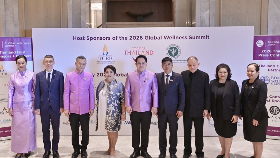 สธ. ผนึก GWI และ 8 ภาคี ประกาศไทยเจ้าภาพ Global Wellness Summit 2026 ดันภูเก็ตศูนย์กลางสุขภาพโลก