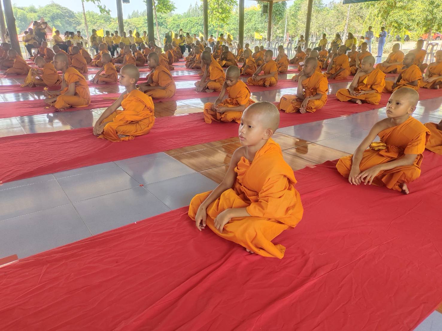 จังหวัดชัยนาท จัดโครงการบรรพชาสามเณรภาคฤดูร้อน เฉลิมพระเกียรติ