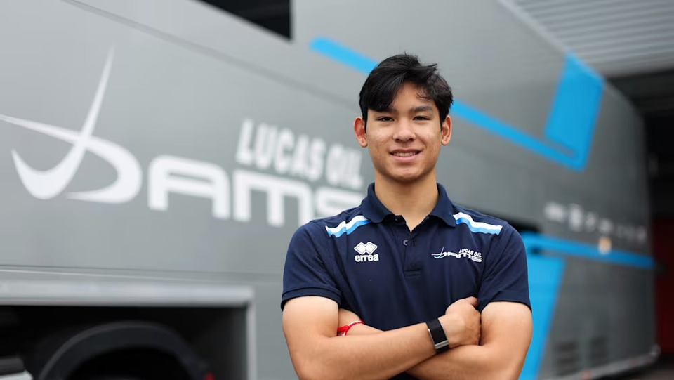ทีม DAMS Lucus Oil ดึง "เจม-นันทวุฒิ" ลุย "ฟอร์มูล่า 3" ในปี 2026