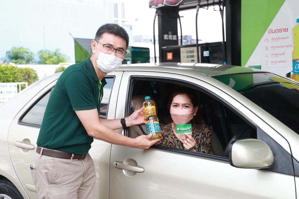 PT จัดโปรฯ เติมน้ำมันแลกซื้อ น้ำมันปาล์ม “มีสุข” ช่วยลดค่าครองชีพ 