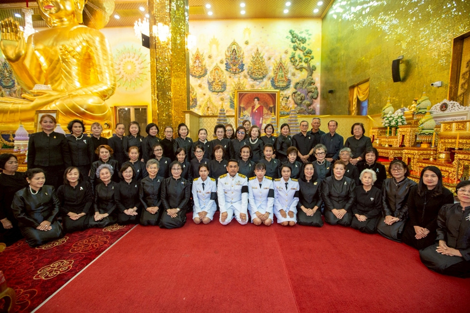 "วัดไผ่ล้อม" ประกอบพิธีบำเพ็ญกุศลครบ 50 วัน “ปัญญาสมวาร” ถวายพระพันปีหลวง