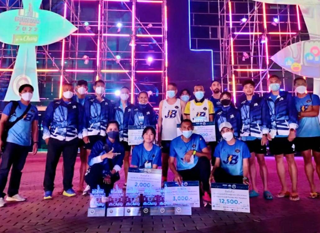 สอบสวนกลางส่งนักกีฬาลงแข่ง'บุรีรัมย์มาราธอน'ทีมวิ่ง'หนุมานกองปราบ'คว้าชัย 