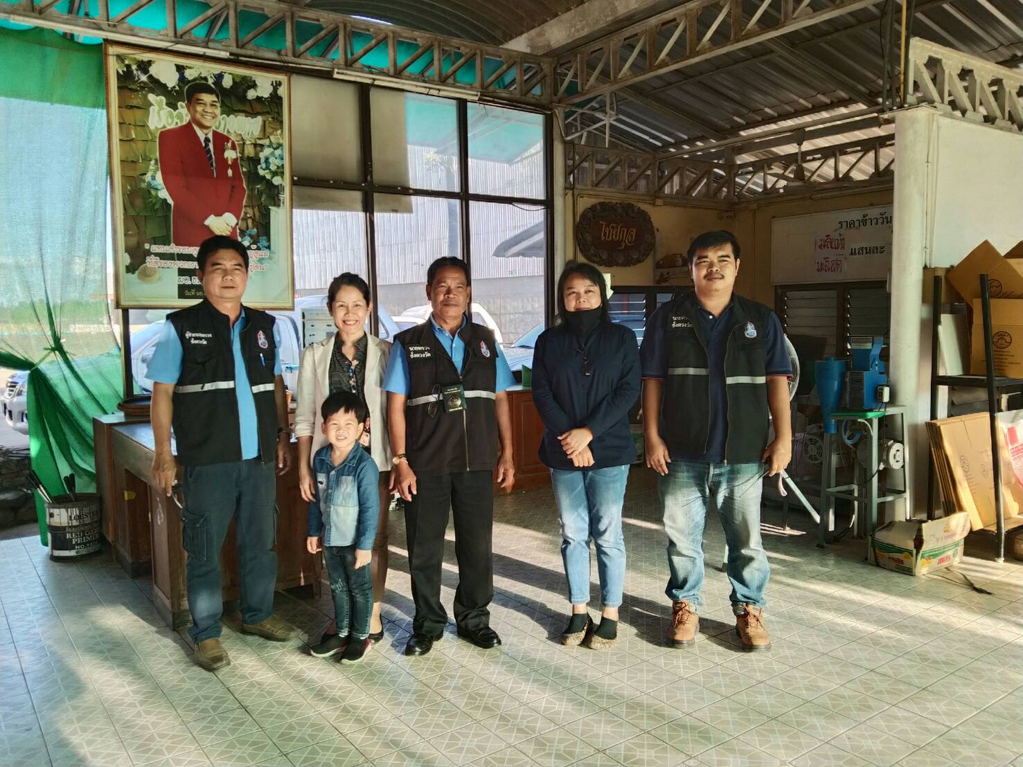 พาณิชย์ยโสธร ร่วม สำนักงานสาขาชั่งตวงวัดเขต 2-7 ร้อยเอ็ดตรวจโรงสีในการรับซื้อข้าว