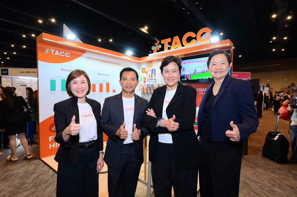 TACC นำทัพผู้บริหารโชว์ศักยภาพธุรกิจ-เสิร์ฟเครื่องดื่มโถกดเย็น ในงาน mai FORUM 2026