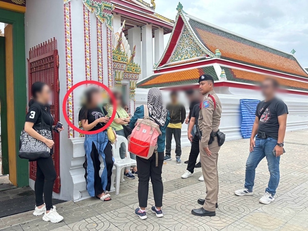 ตร.ท่องเที่ยว รวบสาวชาวอินโดหัวใสแอบลักลอบทำทัวร์เถื่อน 