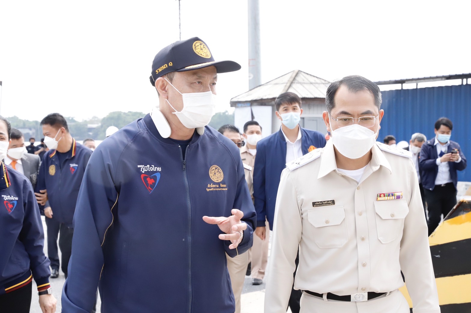 "ศักดิ์สยาม" ตรวจเยี่ยมกทท. เร่งผลักดัน "สายการเดินเรือแห่งชาติ" พัฒนาท่าเรือแฉลมฉบังระยะที่ 3
