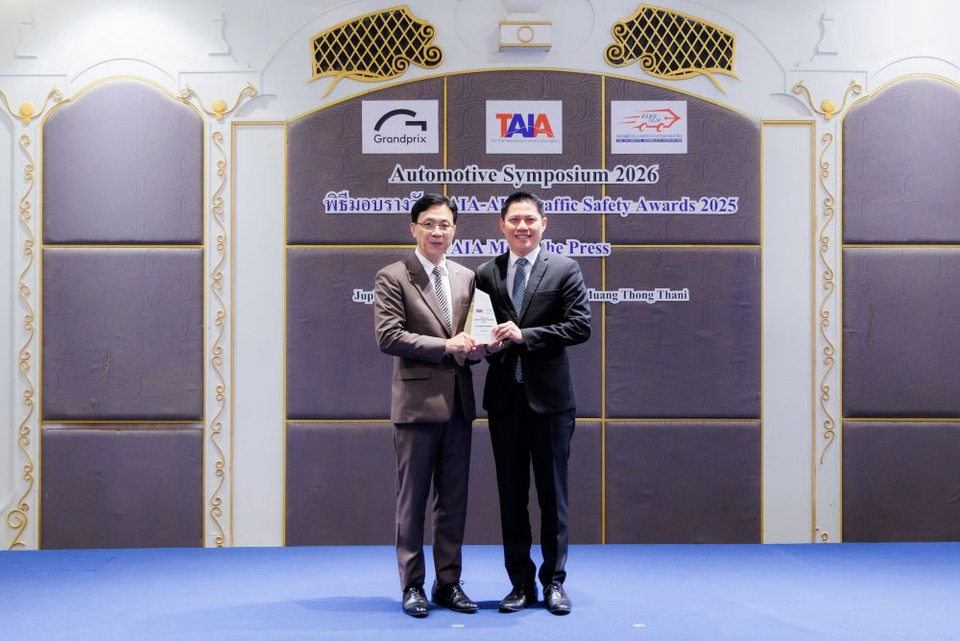 ไทยยามาฮ่าคว้ารางวัล Platinum TAIA-AIC Traffic Safety Awards